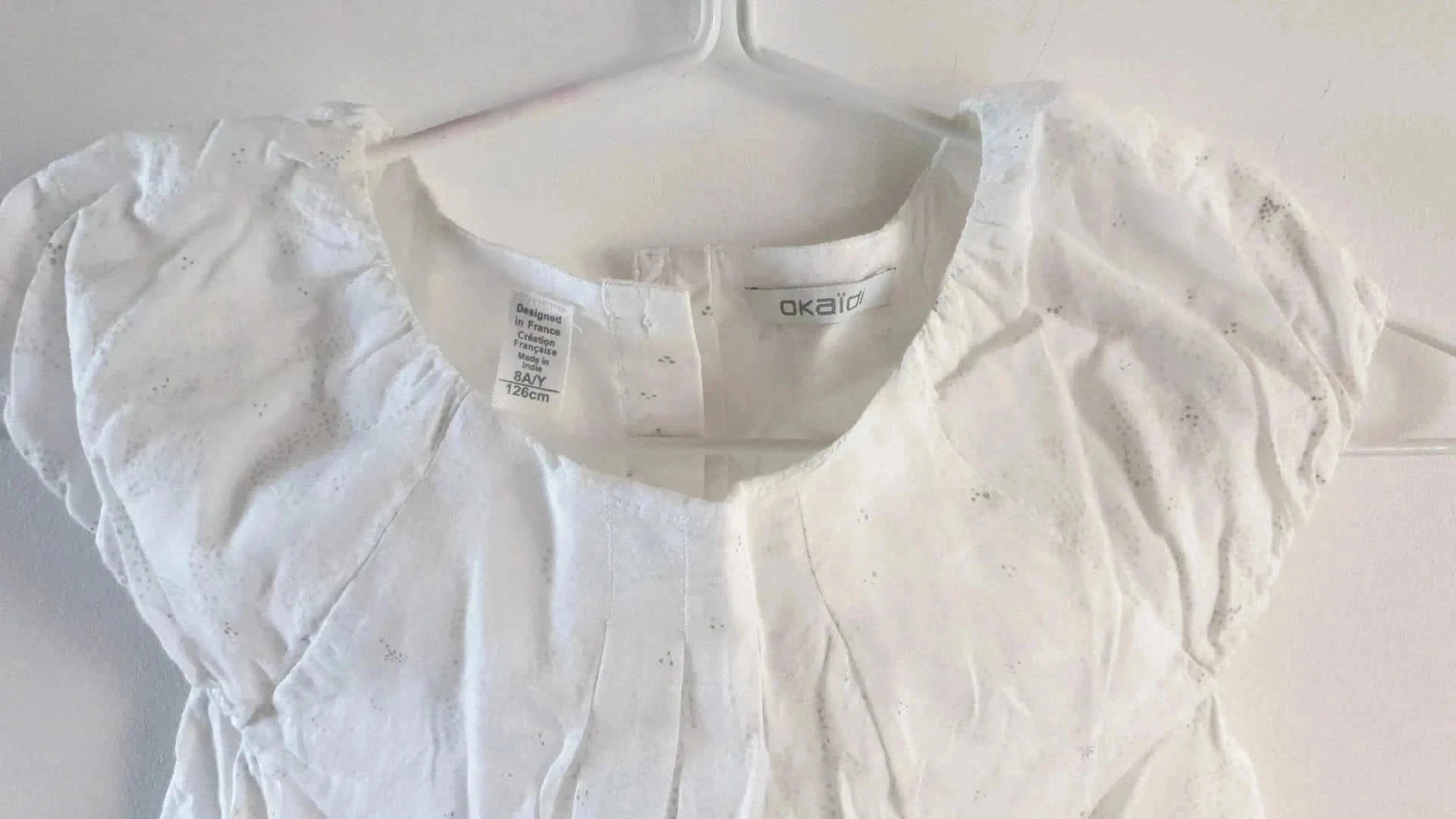 Hemdblouse zonder mouwen Okaïdi 8 jaar – photo 3